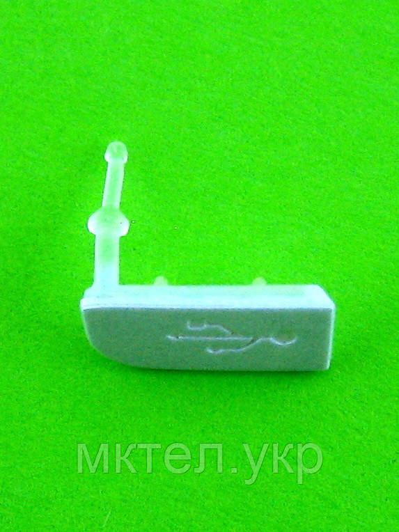 Заглушка роз'єму USB Nokia X6-00, білий Оригінал #9903914