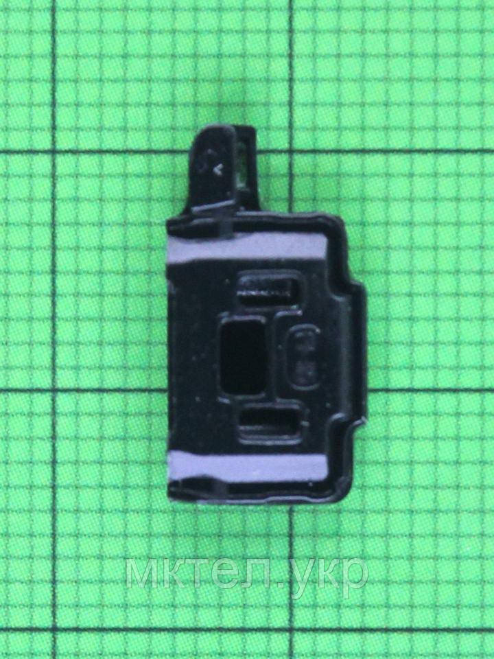 Ущільнювач роз'єму USB Xiaomi Redmi 7 чорний Оригінал #375201600034