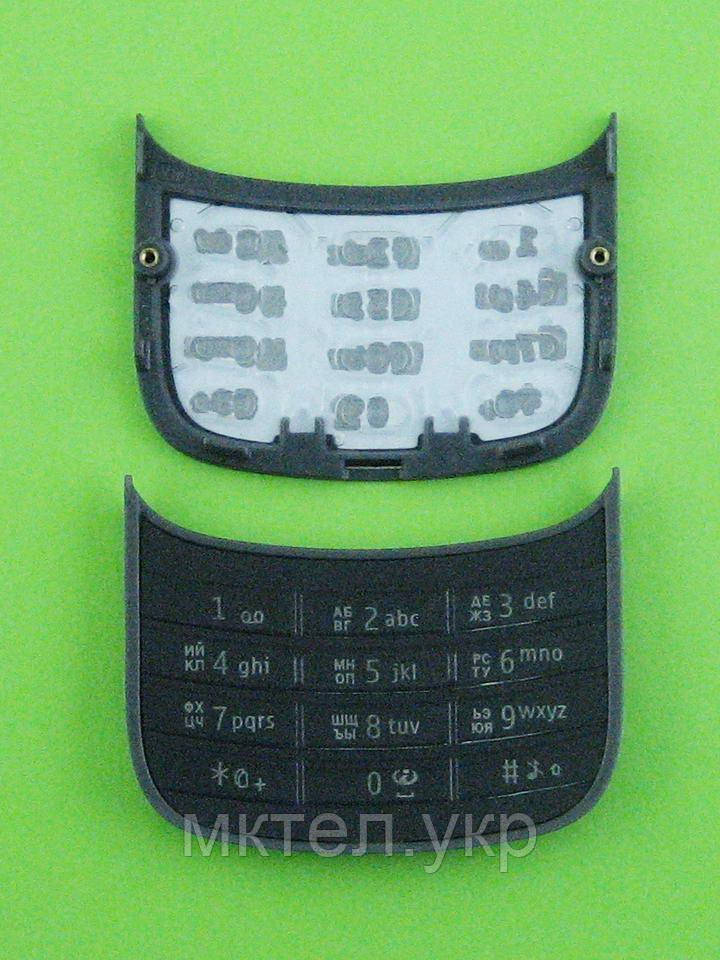Клавіатура Nokia C2-03, чорний Оригінал #9792Q24