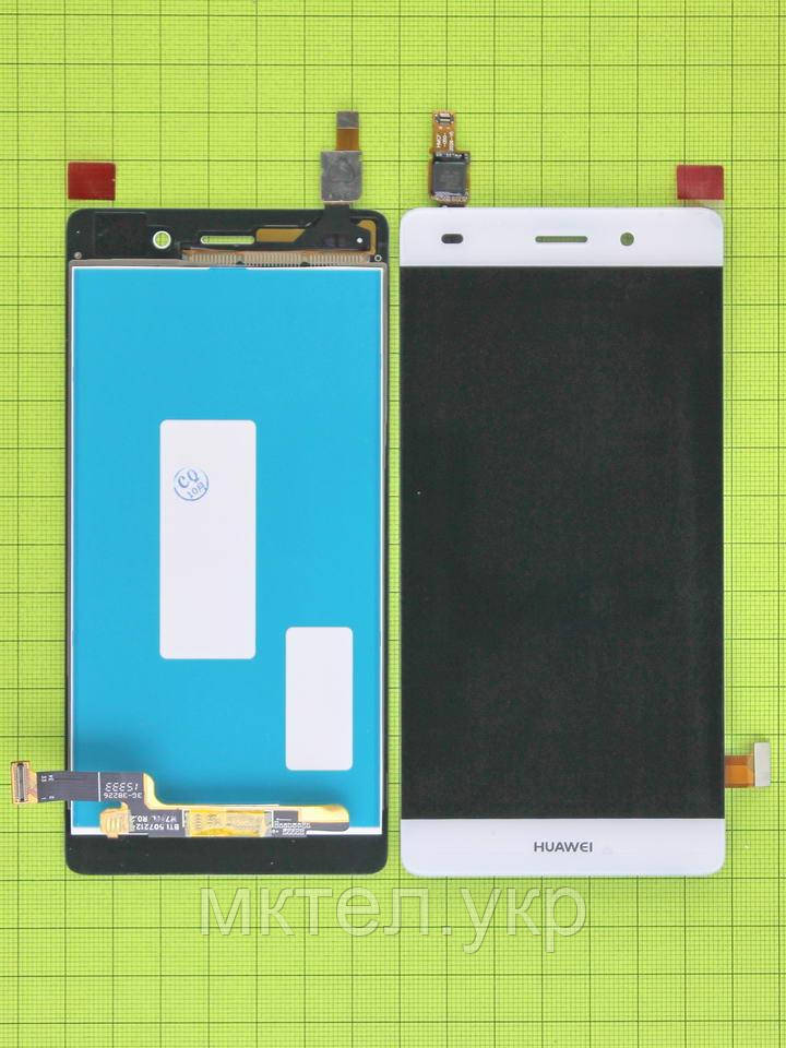 Дисплей Huawei P8 Lite з сенсором, білий Original PRC