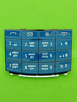 Клавіатура Nokia X3-02, синій Оригінал #9791K85