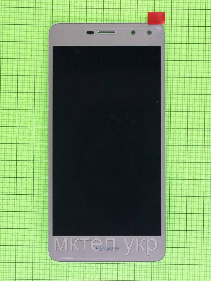 Дисплей Huawei Y6 2017 з сенсором, золотистий Original PRC