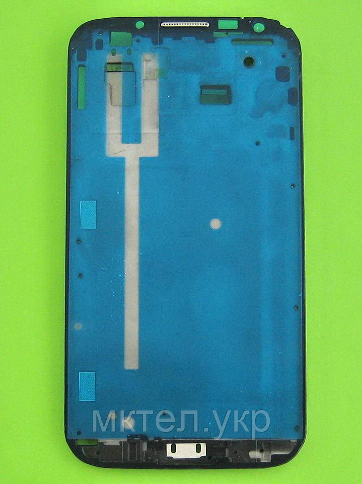 Передня панель Samsung Galaxy Note 2 N7100, сірий Original PRC