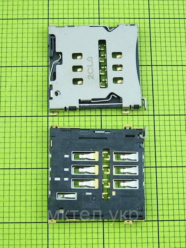 Конектор SIM карти HTC One X S720e Original PRC