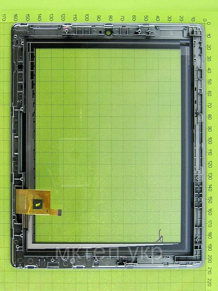Сенсор Prestigio MultiPad Note 8.0 PMP7880D3G DUO з панеллю, чорний Оригінал #PMP7880D3G_DUO_TP