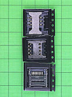 Конектор SIM, карти пам'яті Nomi i4510 Beat M, комплект 3шт Оригінал