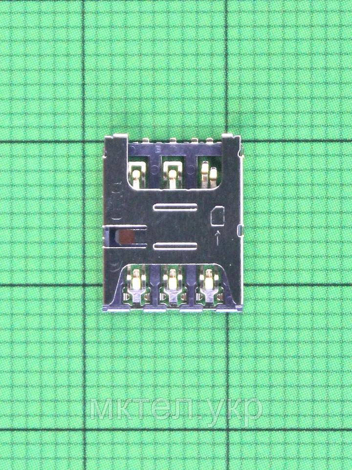 Конектор SIM2-карти Nomi i5511 Space M1 Оригінал