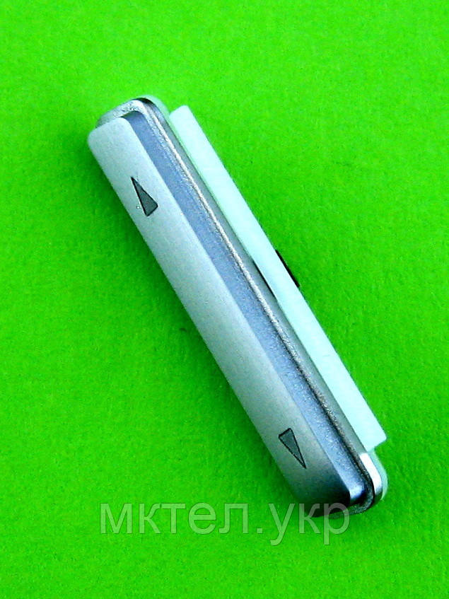 Кнопка гучності Nokia X7, сріблястий Оригінал #02659M1