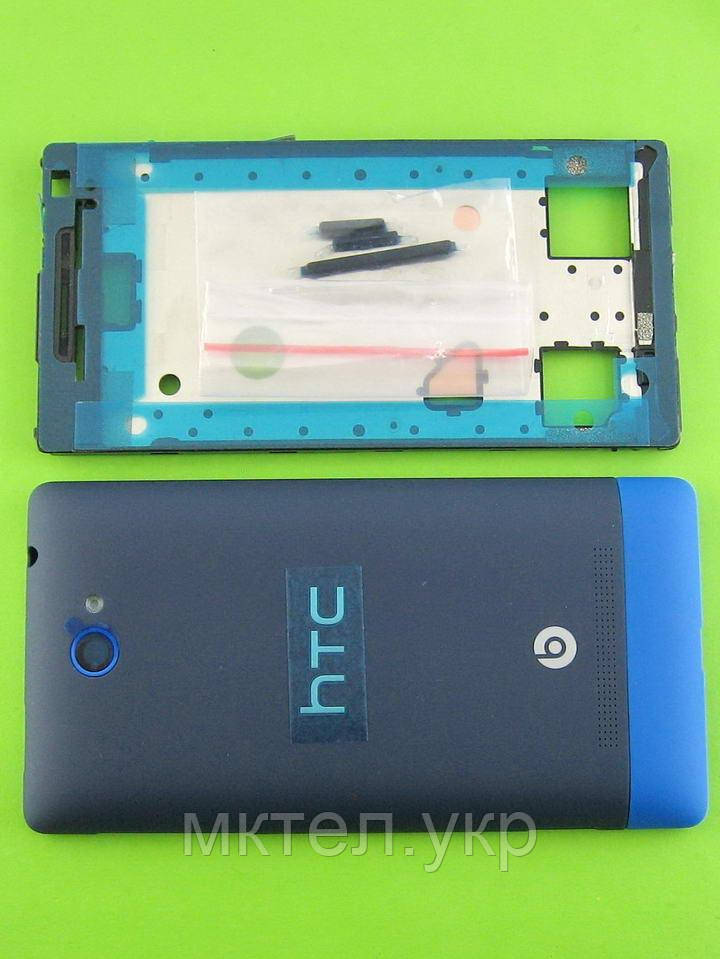 Корпус HTC 8S Rio A620e в зборі, HTC version,блакитний Original PRC