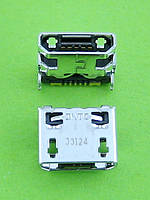 Разъем USB Samsung Galaxy Y Duos S6102 USB 5pin Оригинал #3722-003332