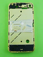 Середня частина iPhone 4G в зборі з каменями, золотистий