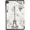 Чохол Slimline Print для Samsung Galaxy Tab S6 Lite SM-P610, SM-P615 Paris, фото 2