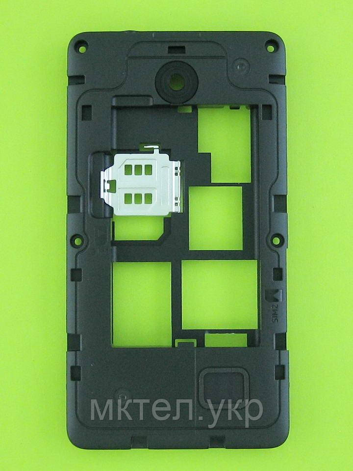 Середня частина Nokia Asha 210 Dual SIM, чорний Оригінал #02503B5