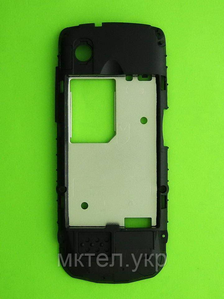 Середня частина Nokia Asha 300 в зборі, чорний Оригінал #5651061