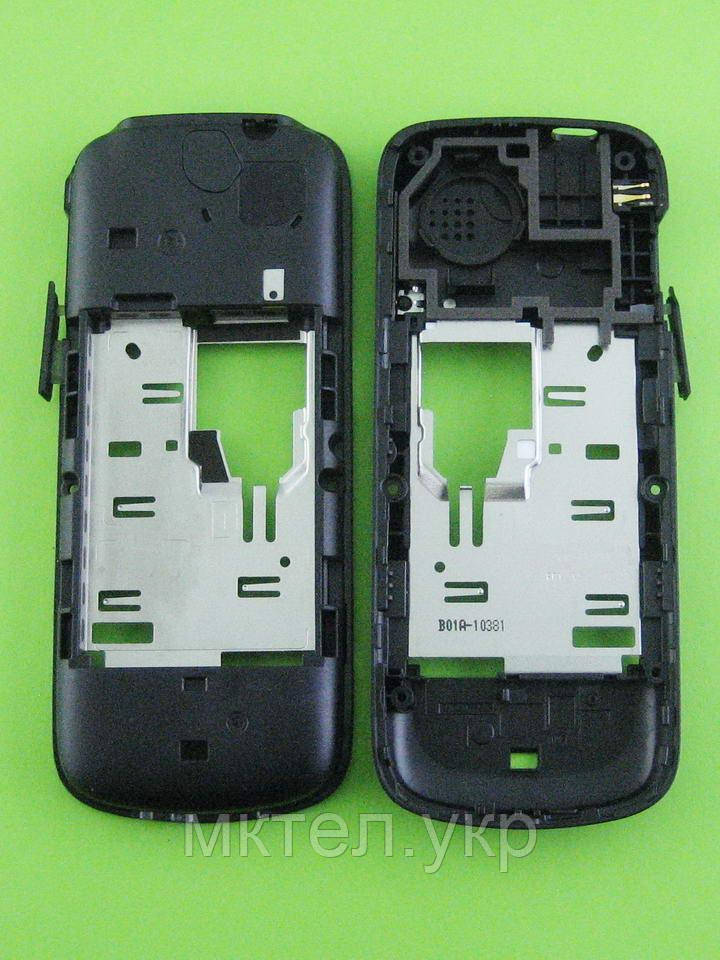 Середня частина Nokia C1-02 в зборі, чорний Оригінал #0257431