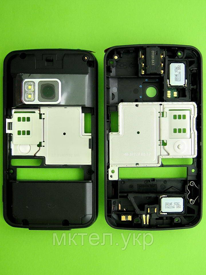 Середня частина Nokia N96 в зборі, чорний Оригінал #0253124