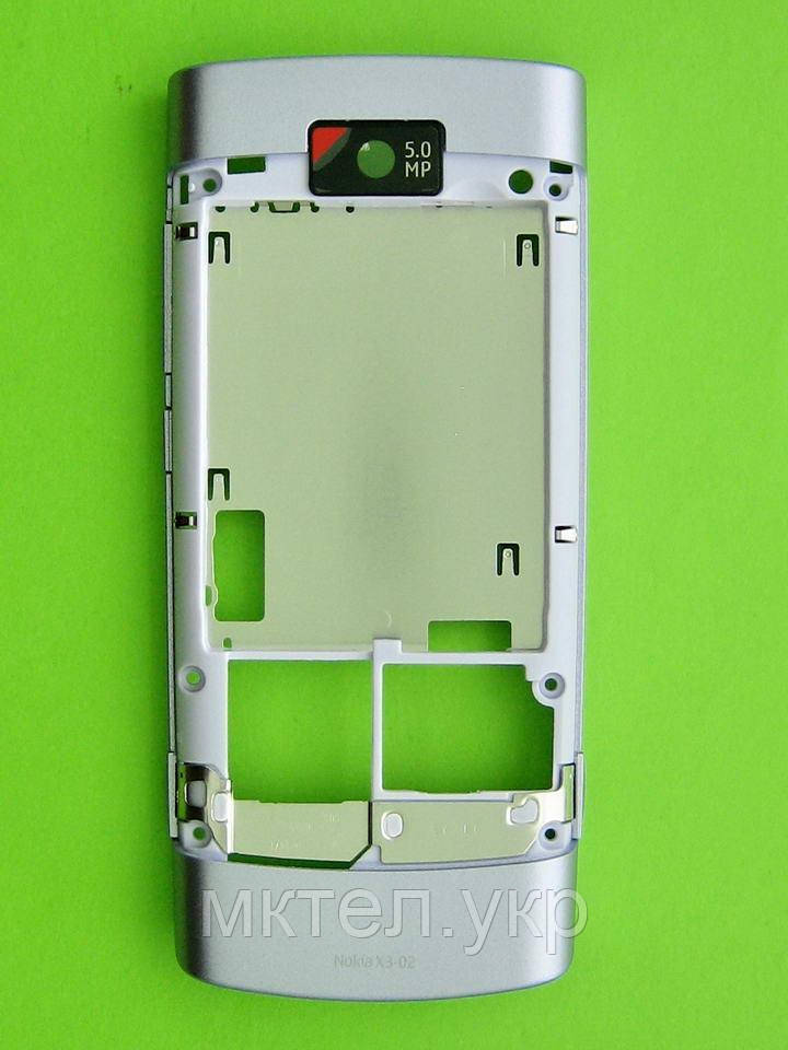 Середня частина Nokia X3-02 в зборі, ліловий Оригінал #0257581