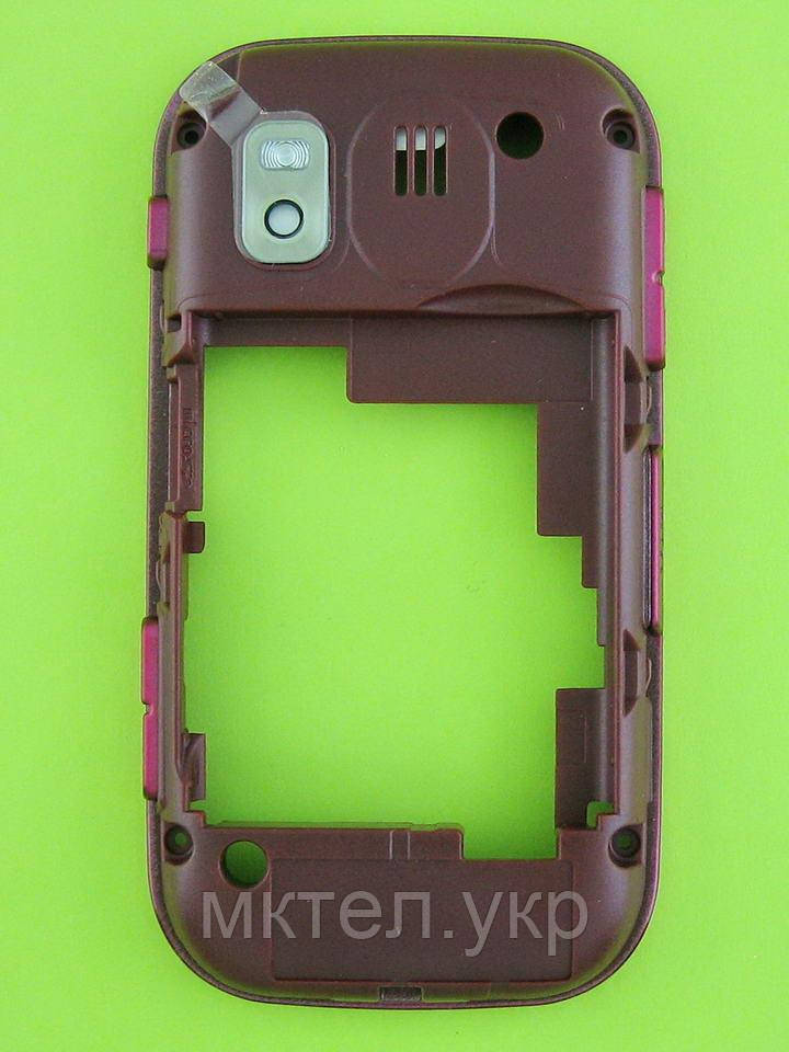 Середня частина Samsung B5722 Duos в зборі, рожевий Оригінал #GH98-14705A