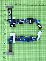 Плата роз'єму USB, мікрофонів Samsung Galaxy S6 SM-G920F Оригінал # GH96-08275B