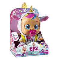 Интерактивный пупс Cry Babies Плакса Мечтательный Единорог от IMC Toys Оригинал