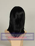 Перука з канекалону FW-MC364 подовжена, колір чорний, фото 4