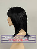 Перука з канекалону FW-MC364 подовжена, колір чорний, фото 3
