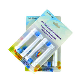 Насадки на зубну щітку змінна насадка 4 шт. на щітку тип насадки EBS-17A