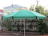 Парасолька торгова кругла з клапаном 3 метри в діаметрі 8 спиць, червона, синя, зелена., фото 10