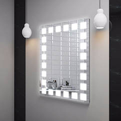 Дзеркало LED (60*80*2,5см) VZ-D9 з полицею