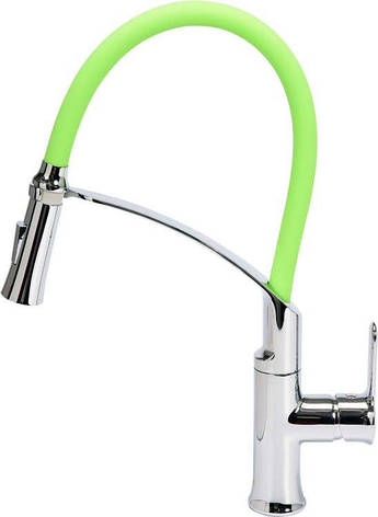 Змішувач для раковини з гнучким виливом FLEXIBLE 2-GREEN Fala 75679, фото 2