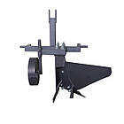 Плуг однокорпусний для мінітрактора, (опорне колесо, приціпне -3 точки) ПЛ11, фото 5