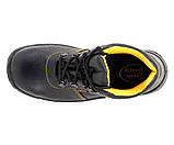 Черевики спец взуття шкіра з під посиленим носком Індія, фото 2