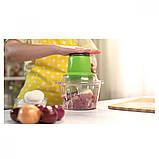 ЕЛЕКТРИЧНИЙ БЛЕНДЕР-ІЗМЕЛЬЧК З ДВУХ'ЯРУСНИМ ЛЕЗВІЄМ МОЖИВАННЯ гурт, фото 3