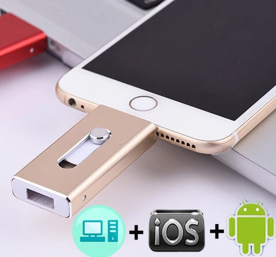 Флешка Flash Drive 256 Gb для IPhone 7 Plus/8 plus