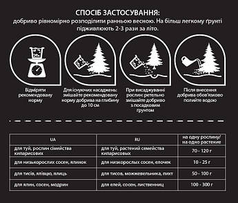Добриво для хвойних та декоративних рослин Fertis, 1кг, фото 4