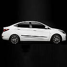 Молдинги на двері для Hyundai Accent Solaris 2011-2017