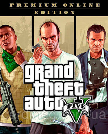 Grand Theft Auto V: Premium Online Edition (Ключ Rockstar) для ПК, фото 1