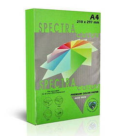 Папір кольоровий Spectra Color А4 155г/м2 250 аркушів, неон зелений 321 16.3309