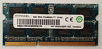 Для ноутбука 2GB DDR3 1066MHz Ramaxel PC3 8500S 2Rx8 RAM Оперативная память