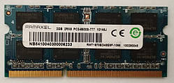 Для ноутбука 2 GB DDR3 1066MHz Ramaxel PC3 8500S 2Rx8 RAM Оперативна пам'ять
