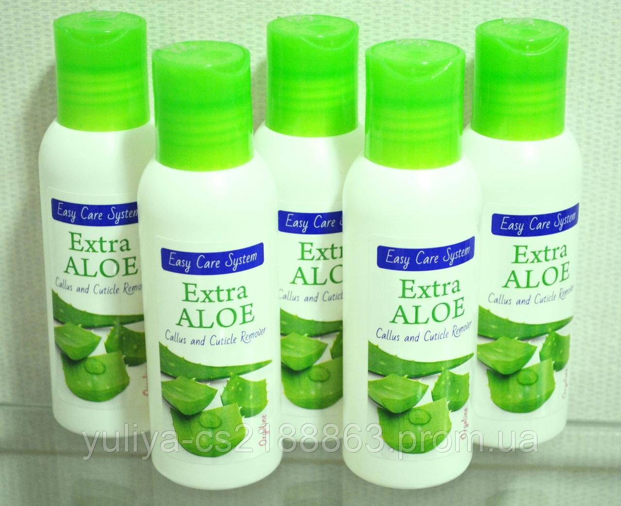 Extra Aloe 100 ml, Біогель з екстрактом алое віра для необрізного манікюру та педикюру