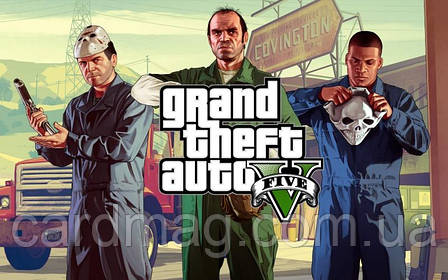 Grand Theft Auto 5 (GTA 5) + GTA Online + Злочинна організація (Ключ Rockstar) для ПК, фото 1