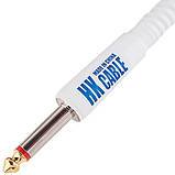 Кабель для гітари HK Premium Instrument Cable 3m. Black and White, фото 5