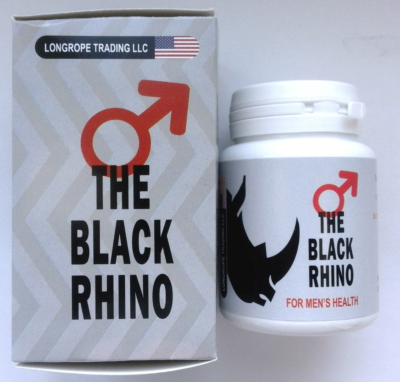 The Black Rhino - Капсули для потенції (Блек Ріно / Чорний носоріг)
