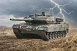 Збірна модель Italeri (1:35) Танк Leopard 2A6, фото 3
