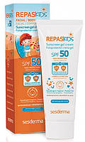 Солнцезащитный детский гель-крем - SesDerma Laboratories Repaskids Sunscreen Gel Cream SPF50 150 мл