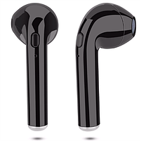 Бездротові блютуз навушники i7S TWS з боксом для зарядки | Аналог аирподс для телефону, фото 3