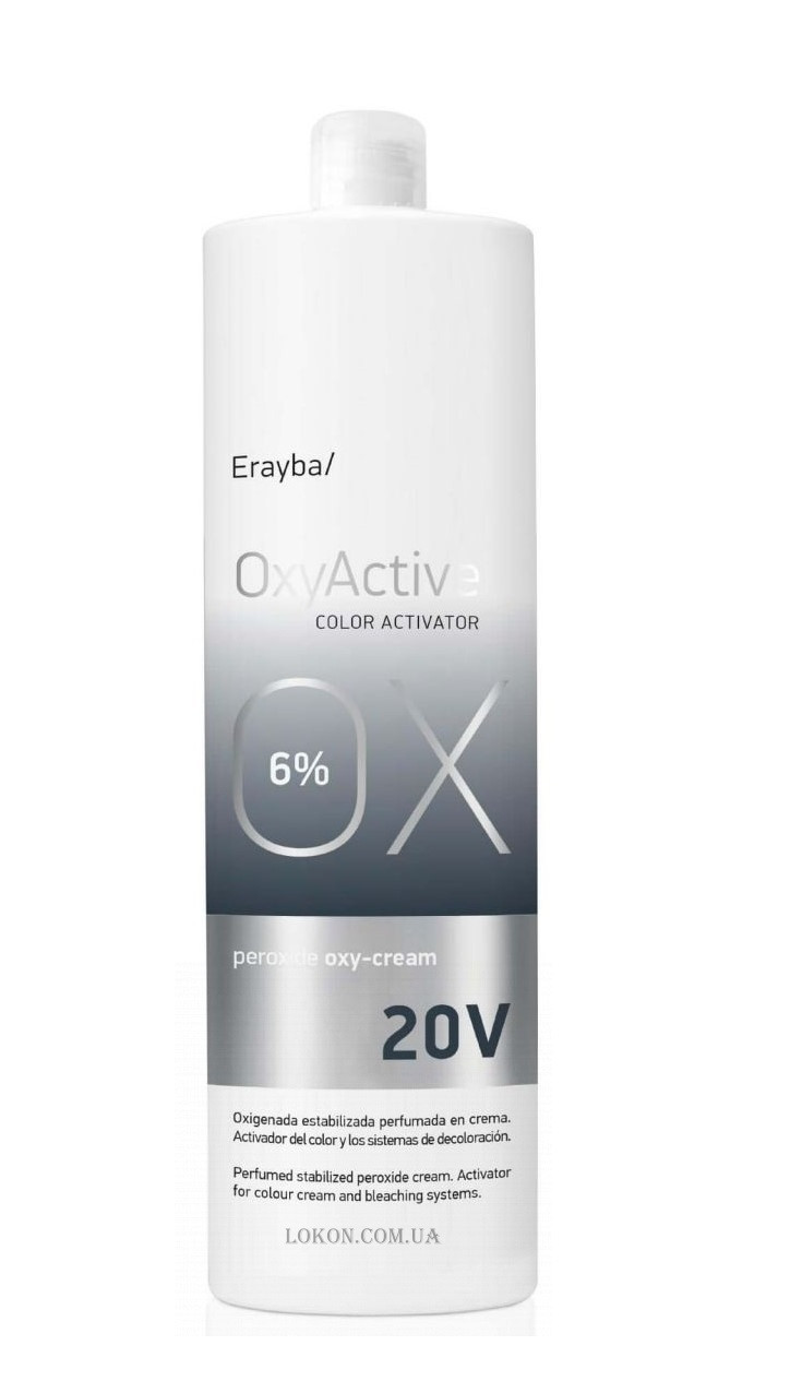 Окислювальна емульсія 6% Erayba OxyActive Color Activator 20V (розлив) 120 мл