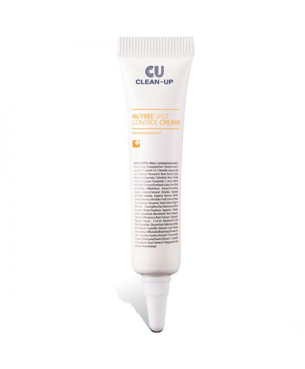 Точковий крем від запалень CU SKIN Clean-Up AV Free Spot Control Cream, 10мл