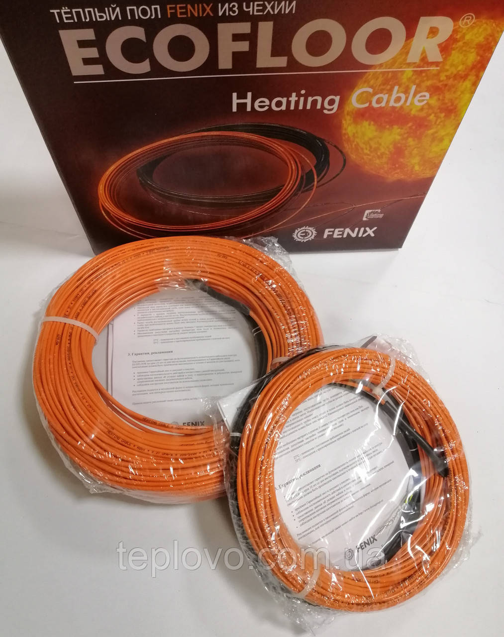 Двужильный нагревательный кабель Fenix ADSV10 320 Вт (1.9 - 2.5 м2), теплый пол под плитку